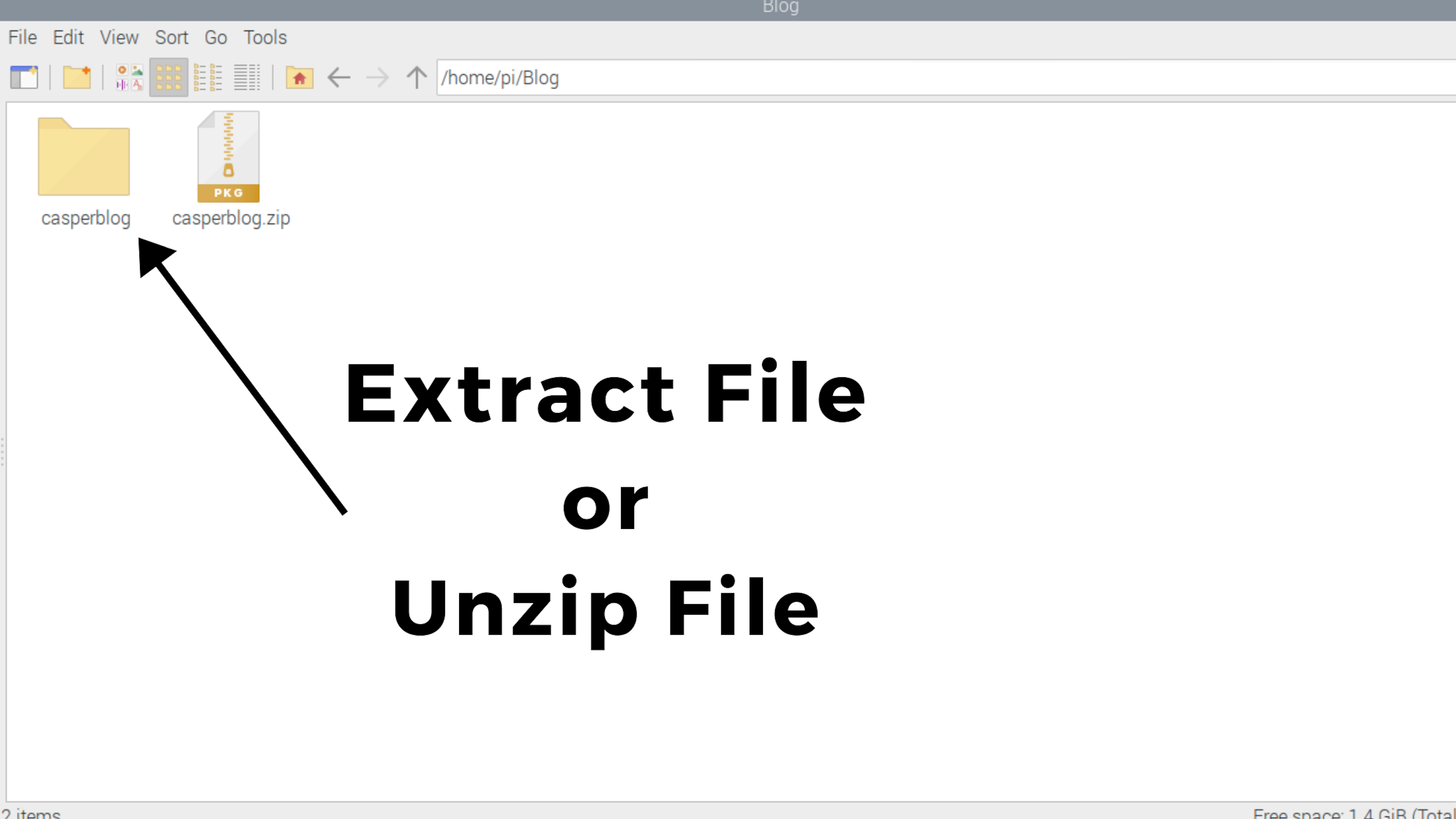 Unzip File