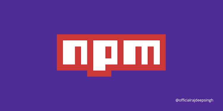 What is the npm install command?