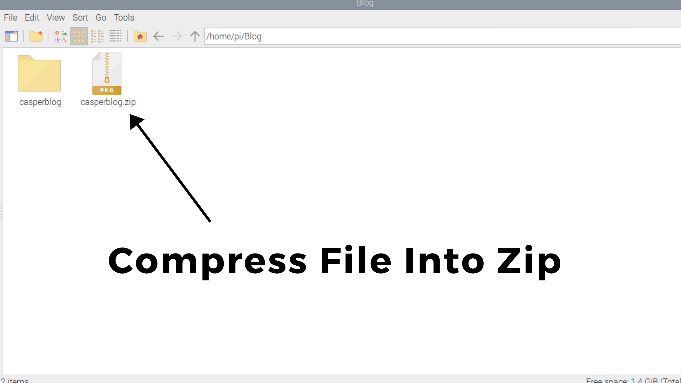Compress Folder Into Zip