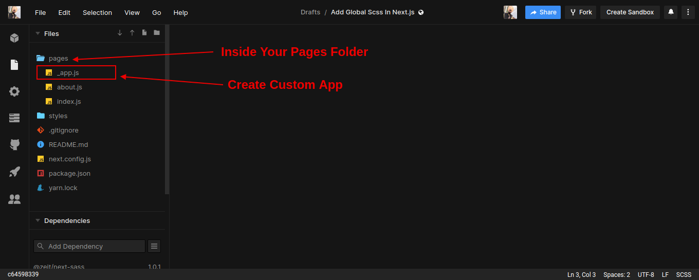 Create Custom App