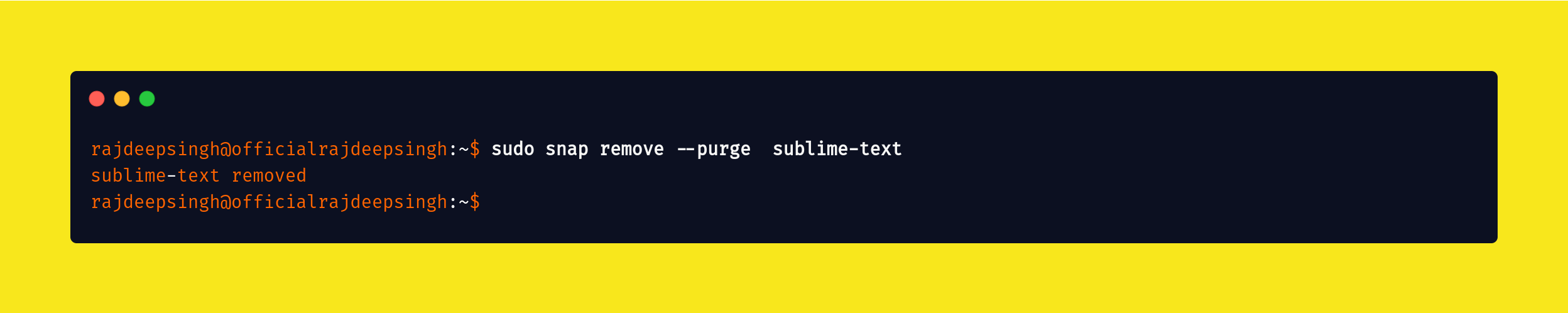 Remove sublime-text editor in Ubuntu Remove sublime-text editor in Ubuntu