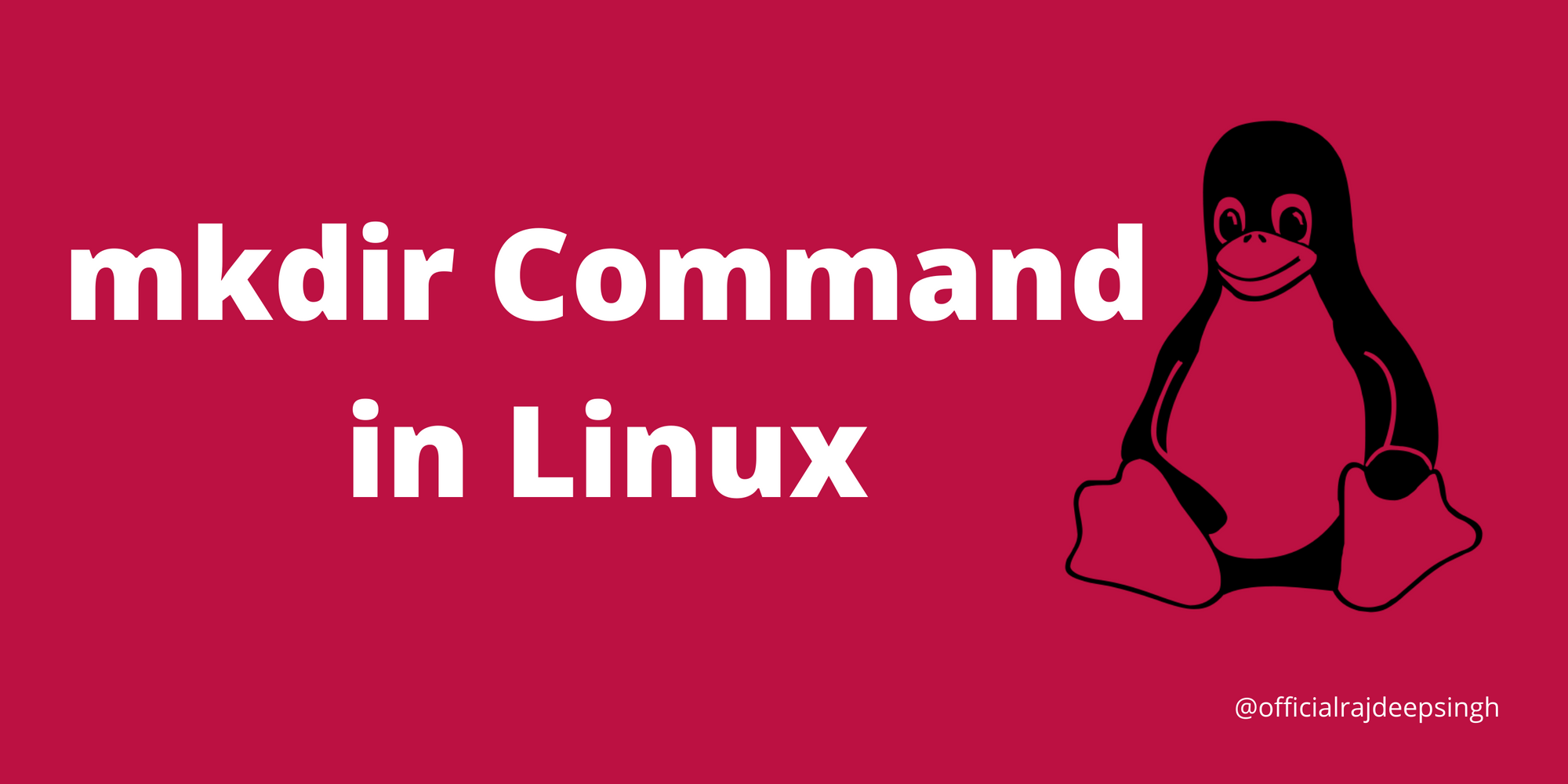 mkdir Command in Linux